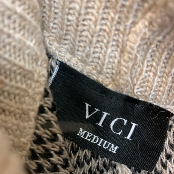 Vici Dolls leopard knit joggers and hoodie set - Picture 5 of 7